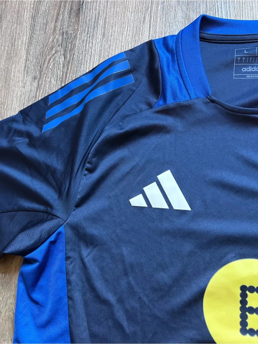 Adidas Scotland National Team Soccer Training Jersey Sz Large 2023 Shirt